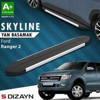 S-Dizayn Ford Ranger 2 Skyline Aluminyum Yan Basamak 193 Cm 2006-2013 A+ Kalite