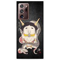 Lopard Samsung Galaxy Note 20 Ultra Uyumlu Kılıf Tattoo's (50) Shockproof Kılıf Hannya Kijo Dövme