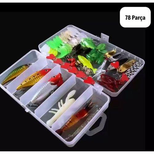 Zhltools 78 Parça Olta Yemleri ve Balık Tutma Aksesuarı Seti