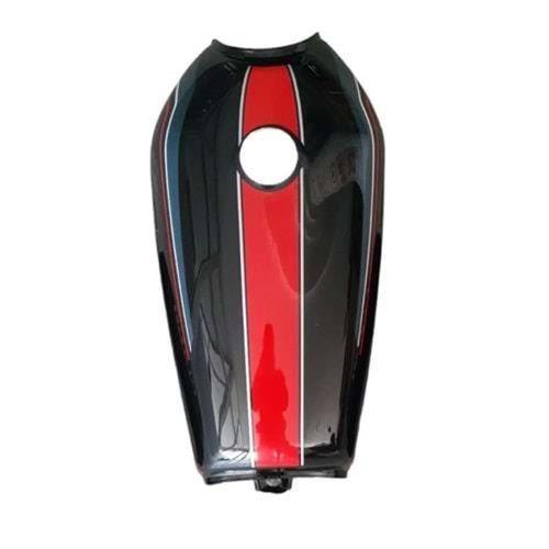 KUBA Kuba Benzin Deposu Siyah Şeritli Cg/Kuba