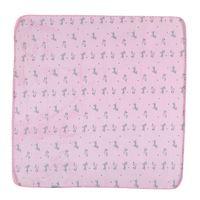 Bibaby Happy Zebra Land Fluffy Bebek Battaniye 64529 Pembe