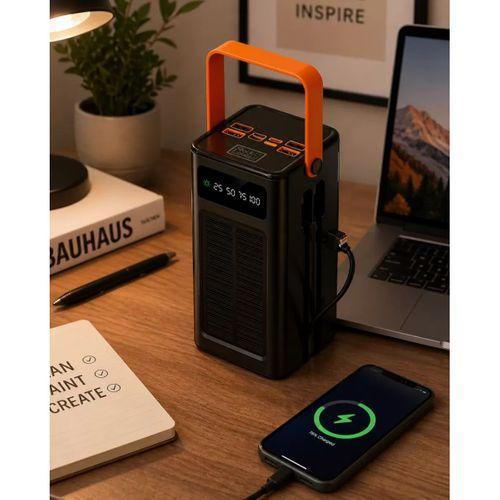 Güneş Enerjili Hızlı Şarj Powerbank Taşınabilir Yüksek Kapasiteli 80.000