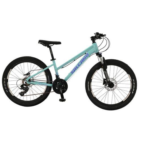 Salcano NG Team 200 Lady Hidrolik Fren 24 Jant 21 Vites Dağ Bisikleti Fıstık Yeşil-Gümüş