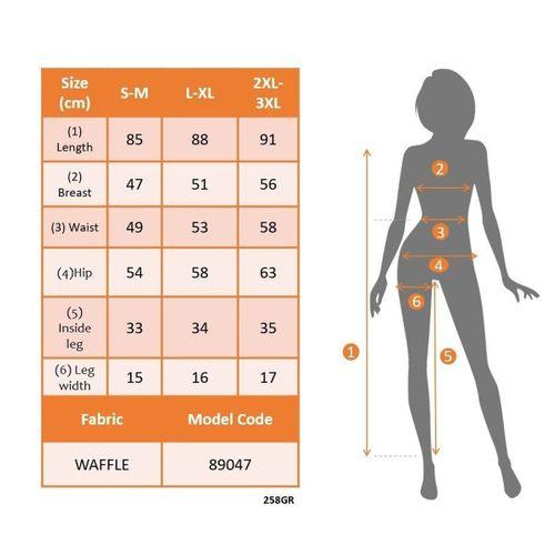 Kadın Omuz Askılı önden Düğmeli Waffle Kısa Tulum