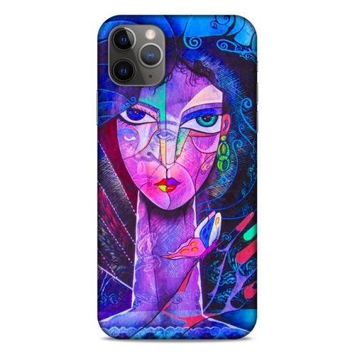 Lopard Apple Iphone 11 Pro Max Uyumlu Kılıf Sürreal Yüzler ♀ (47) Crystal Flex Kılıf Baskılı