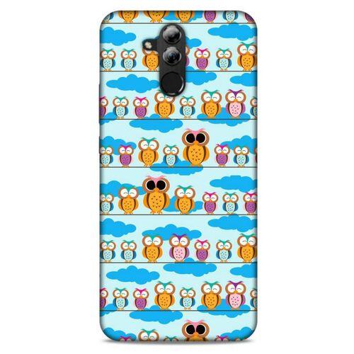 Baykuşlar (33) Desenli Silikon Kapak Telefon Kabı Huawei Mate 20 Lite Kılıf