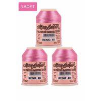 3 Adet Altınbaşak Oya ve Dantel İpi 20 gr - Royaleks - No: 040