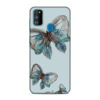 Samsung Galaxy M30s Kılıf Pepela Arka Kapak Silikon Koruma Full Koruyucu
