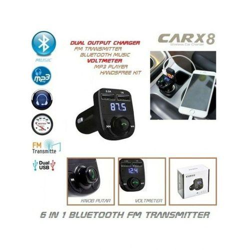 Bluetooth Fm Transmitter Car X8