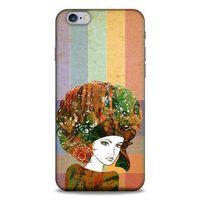 Lopard Apple Iphone 6 Plus Uyumlu Kılıf Sürreal Yüzler ♀ (33) Hybrid Kılıf Baskılı