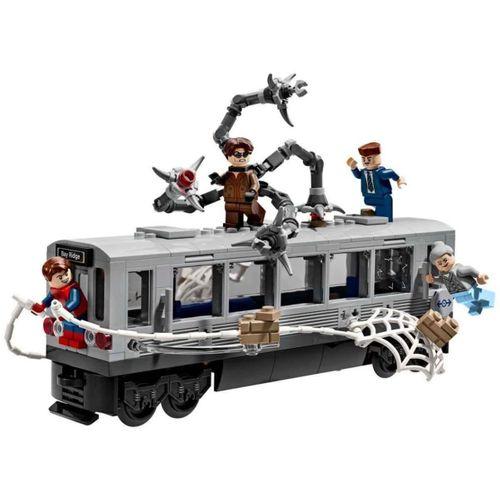 Eğitici Oyuncak LEGO Marvel Örümcek Adam ile Doktor Oktopus Metro Sahnesi 76321
