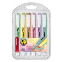 Stabilo Swing Cool Fosforlu Kalem Pastel Renkler 6Lı