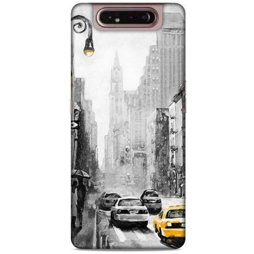 Cityx (2) Samsung Galaxy A80 Kılıf Silikon Kapak Desenli