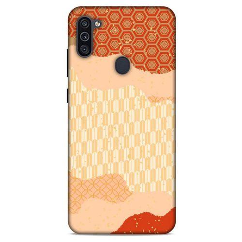Samsung Galaxy M11 Kılıf Japonya (35) Fit Design Kılıf Bej