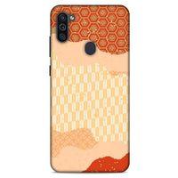Samsung Galaxy M11 Kılıf Japonya (35) Fit Design Kılıf Bej