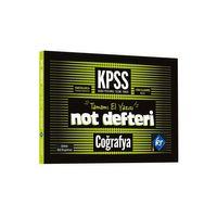 KPSS Coğrafya Konu Anlatımlı Not Defteri KR Akademi