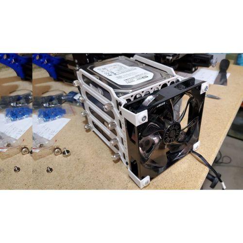İstiflenebilir sabit disk tutucu, 120mm fan montajlı uzun sürüm - 5139656