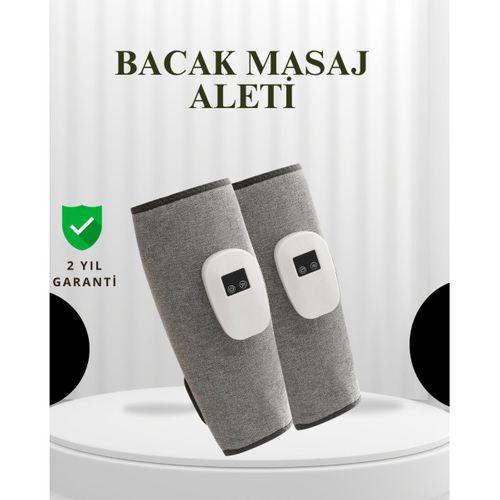 Şarjlı Isıtmalı Baldır Masaj Aleti – 3 Hava Basınçlı, Titreşimli ve Akıllı Zamanlayıcılı