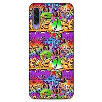 Graffitix (14) Desenli Silikon Kapak Samsung Galaxy A50s Kılıf