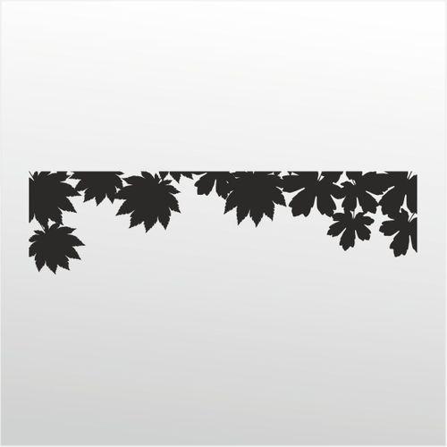 Folyo Sticker Yaprak Deseni