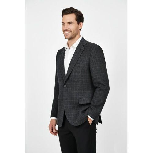 Erkek Kışlık Kumaş Tek Ceket 4 Drop BGL-ST04986