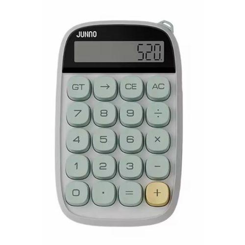 Sevimli Kare Tuşlu 10 Haneli Ldc Ekran Hesap Makinası Yeşil