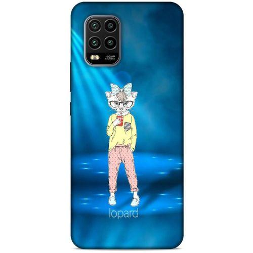 Xiaomi Mi 10 Lite Kılıf FunnyMaX (38) Neo Hybrid Kılıf Açık Mavi