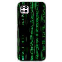 Potkal Hediye Fabrikası Huawei P40 Lite Kılıf HD Desen Baskılı Arka Kapak - Matrix