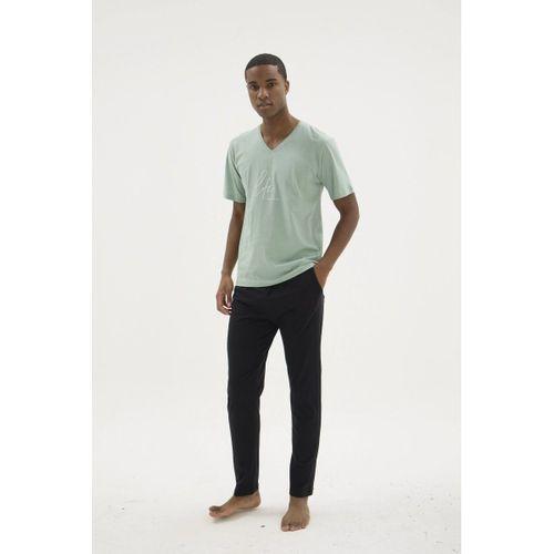 Erkek Pijama Takımı - V Yaka
