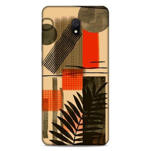 Lopard Xiaomi Redmi 8A Uyumlu Kılıf Soyut Sanat (44) Desenli Tough Armor Kılıf