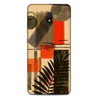 Lopard Xiaomi Redmi 8A Uyumlu Kılıf Soyut Sanat (44) Desenli Tough Armor Kılıf