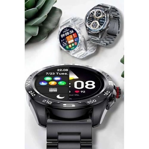 Akıllı Saat Sağlık Ve Fitness Takibi Bluetooth Bağlantılı Dokunmatik Ekran