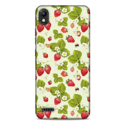 Frutix Çilek 03 LG K20 2019 Kılıf Desenli Silikon