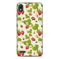 Frutix Çilek 03 LG K20 2019 Kılıf Desenli Silikon