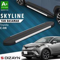 S-Dizayn Toyota C-HR Skyline Aluminyum Yan Basamak 173 Cm 2016-2023 A+ Kalite