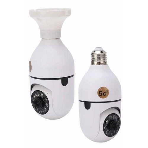 Güvenlik Kamerası Wi-fi Özellikli 360 Derece Full Hd 1080p Ampül Kamera