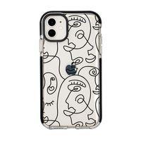 iPhone 11 Face Art Desenli Candy Bumper Silikonlu Telefon Kılıfı