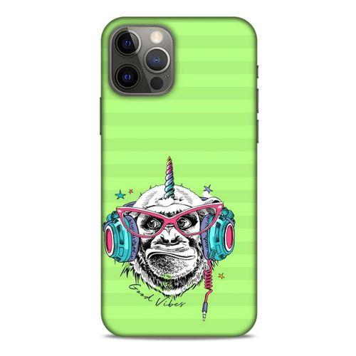 Animax DJ Maymun Apple iPhone 12 Pro Kılıf Desenli Silikon