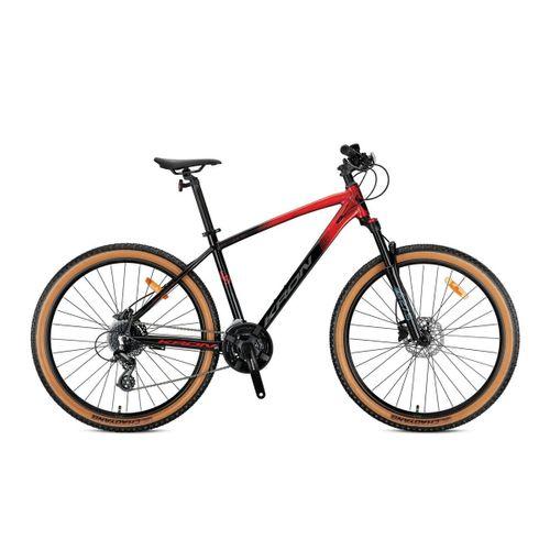 Kron XC 150 Hidrolik Fren 27.5 Jant Dağ Bisikleti Siyah-Kırmızı 38 cm