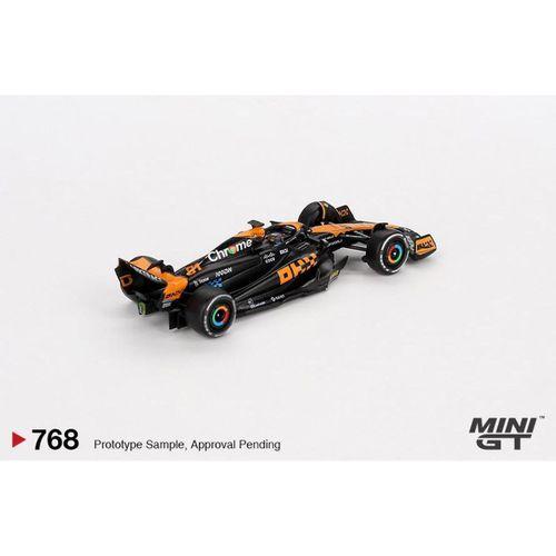 Mini GT McLaren MCL60 #81 Oscar Piastri 2023 F1 2023 Japanese GP 3rd Place 768