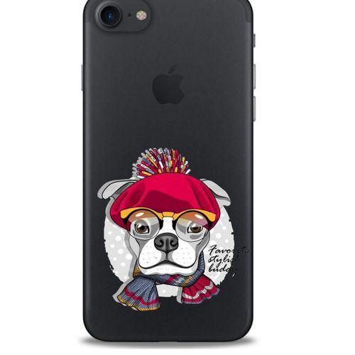 Zoologix (94) Apple iPhone SE 2020 Şeffaf Kılıf Silikon Desenli