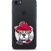 Zoologix (94) Apple iPhone SE 2020 Şeffaf Kılıf Silikon Desenli