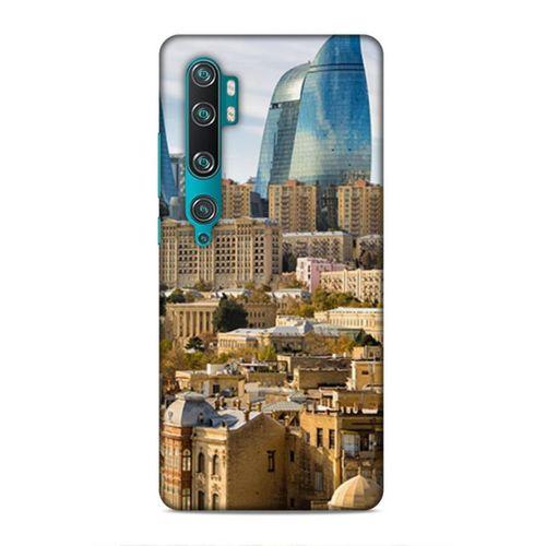 Xiaomi Mi Cc9 Pro Uyumlu Kılıf Azarbaijan (31) TPU Kılıf Bakü Kuleler