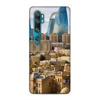 Xiaomi Mi Cc9 Pro Uyumlu Kılıf Azarbaijan (31) TPU Kılıf Bakü Kuleler