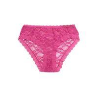 Berrak Kadın Pembe Renk Dantelli Bato Külot 11197