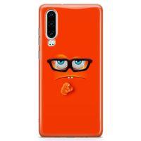 Huawei P30 Kılıf Dokunanı Yakarım Arka Kapak Koruma Desenli Full Koruyucu