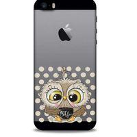 Zoologix (80) Apple Iphone 5S Şeffaf Kılıf Silikon Desenli