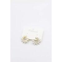 Mineli Küpe - Beyaz