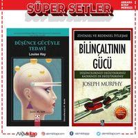Diyojen Yayıncılık Bilinçaltının Gücü ve Altın Kitaplar Düşünce Gücüyle Tedavi Seti 2 Kitap