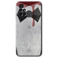 Redmi 10 Kılıf HD Desen Baskılı Arka Kapak - Gentleman Blood